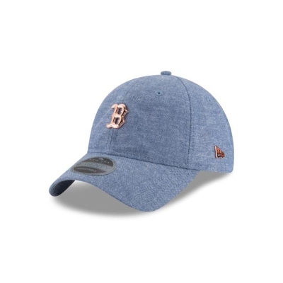 Sapca New Era Boston Red Sox MLB Team Badged 9TWENTY Adjustable - Albastri